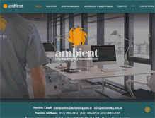 Tablet Screenshot of ambientarg.com.ar